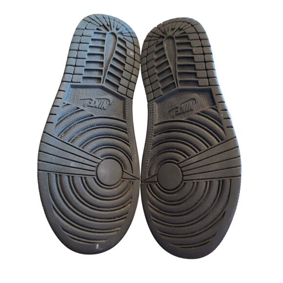 Nike Air Jordan 1 SE black sparkle girls streetwear sneakers - Picture 10 of 10